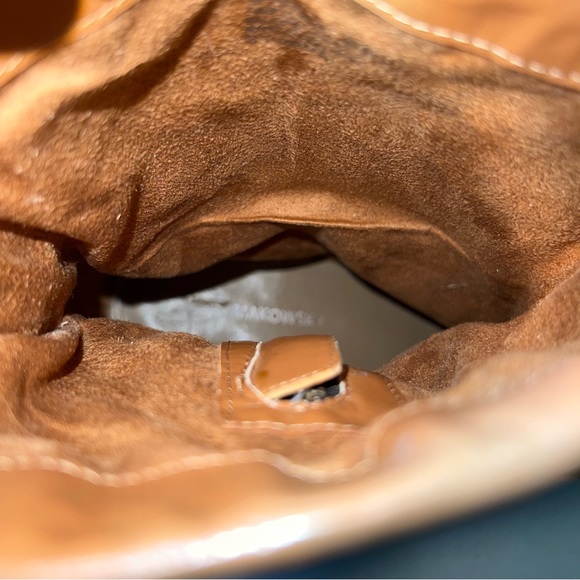 B MAKOWSKY Leopard print calf hair booties size 8.5 - Picture 13 of 14